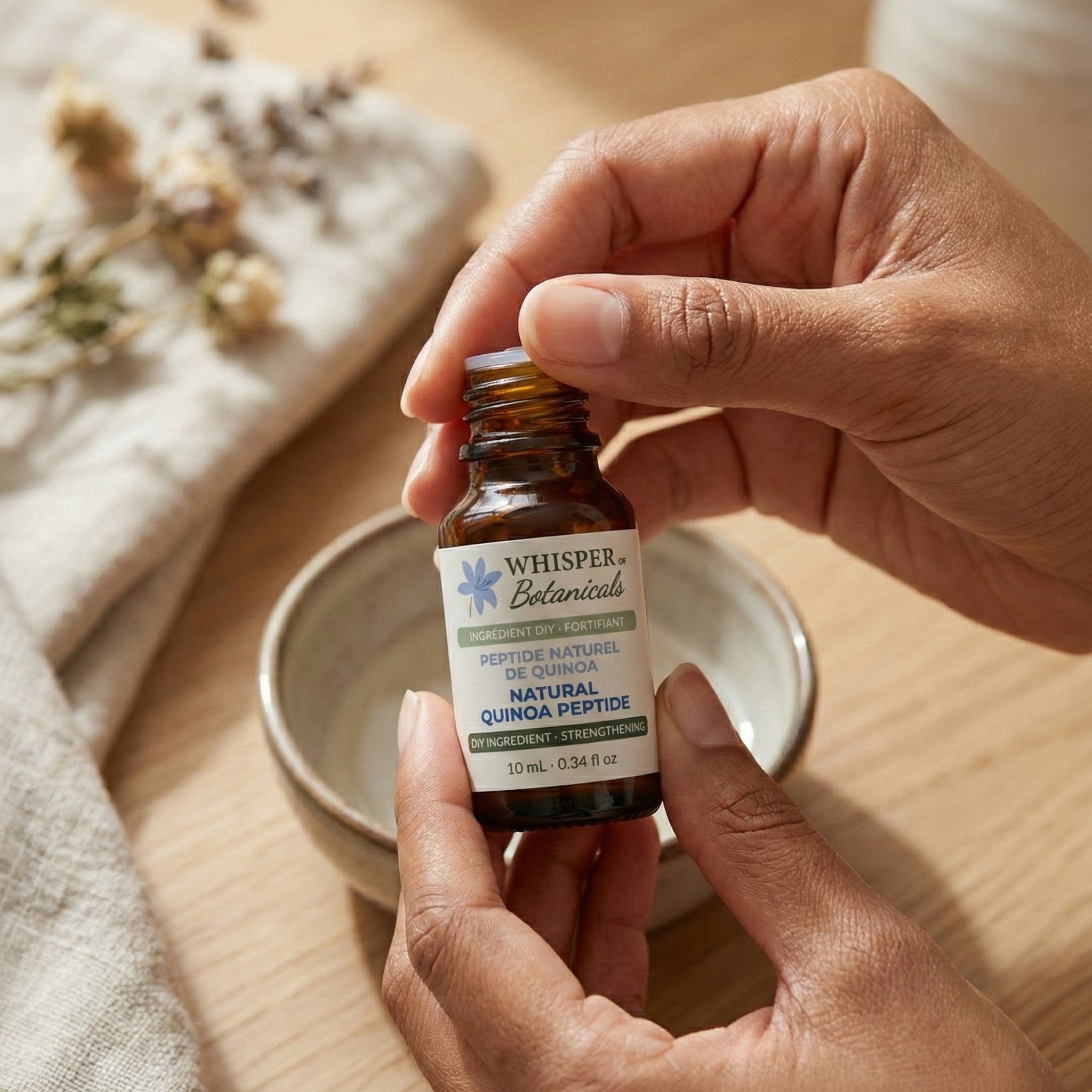 Whisper of Botanicals - Natural Quinoa Peptide - 10 mL (0.34 fl oz)